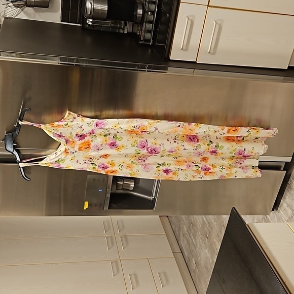 💕FAVORITE DAUGHTER💕 The Rosemary Slip Dress ~ Oahu Floral Print 10 NWT - Picture 8 of 15